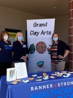 Grateful Hearts represent our support.
